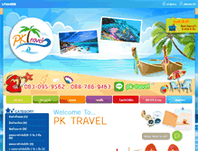 Tablet Screenshot of pk-travel.com